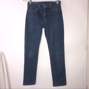 NYDJ Blue‎ Jeans Denim IRA Relaxed Ankle Women's Junior Size 2